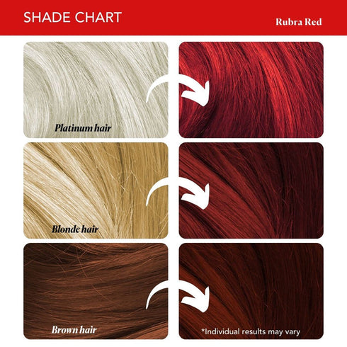 Paradyes Rubra Red Semi-Permanent Hair Color